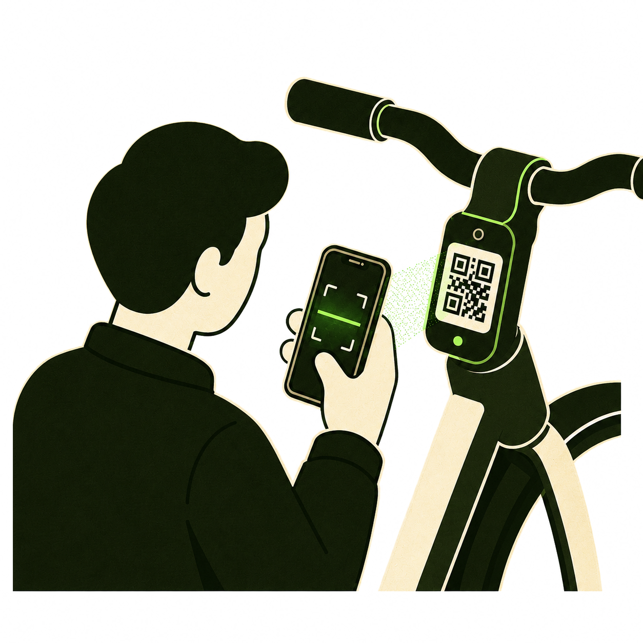 Rider self-scan onboarding icon